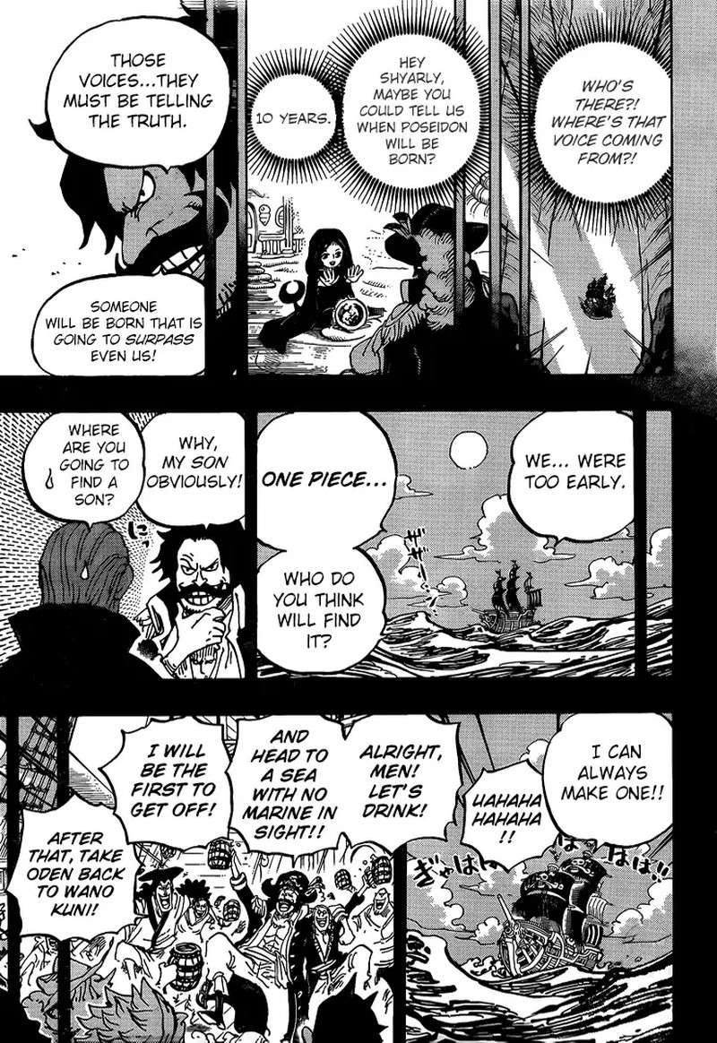 One Piece Chapter 968 - Page 5 in English