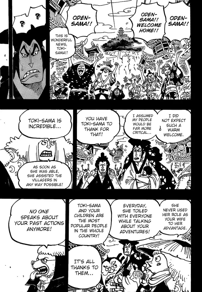 One Piece Chapter 968 - Page 9 in English