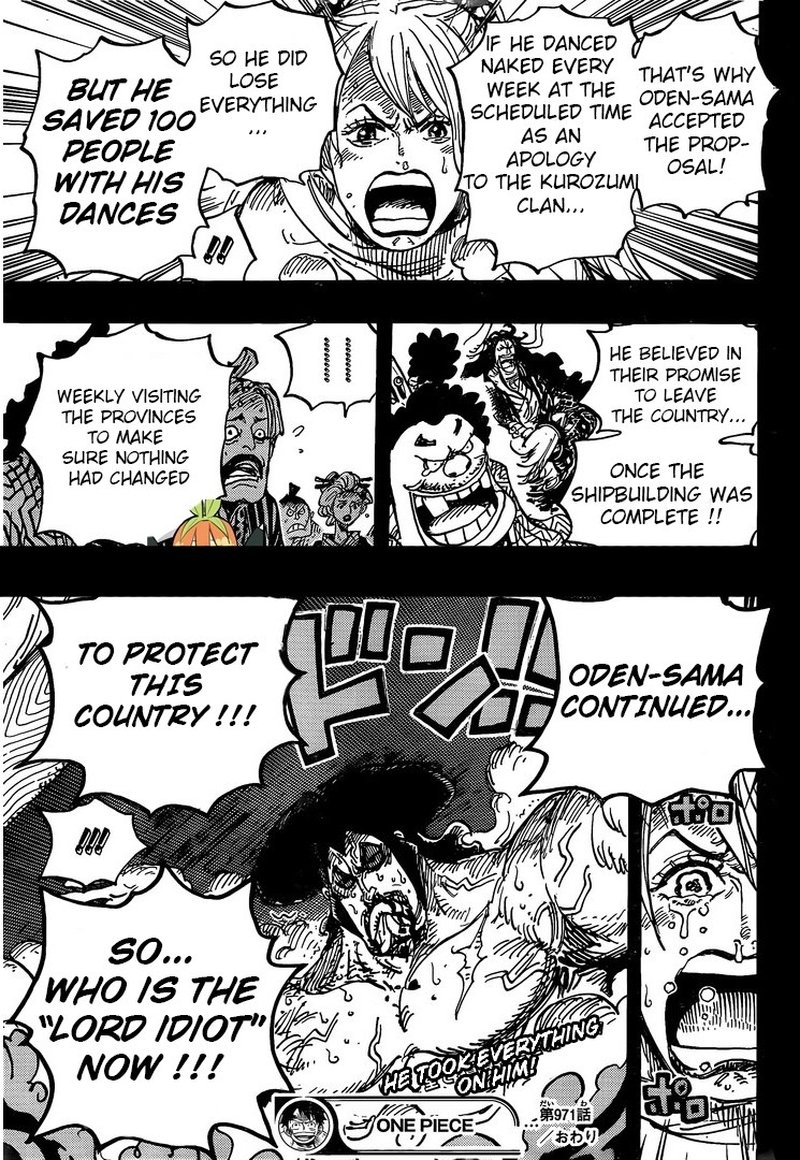One Piece Chapter 971 - Page 16 in English