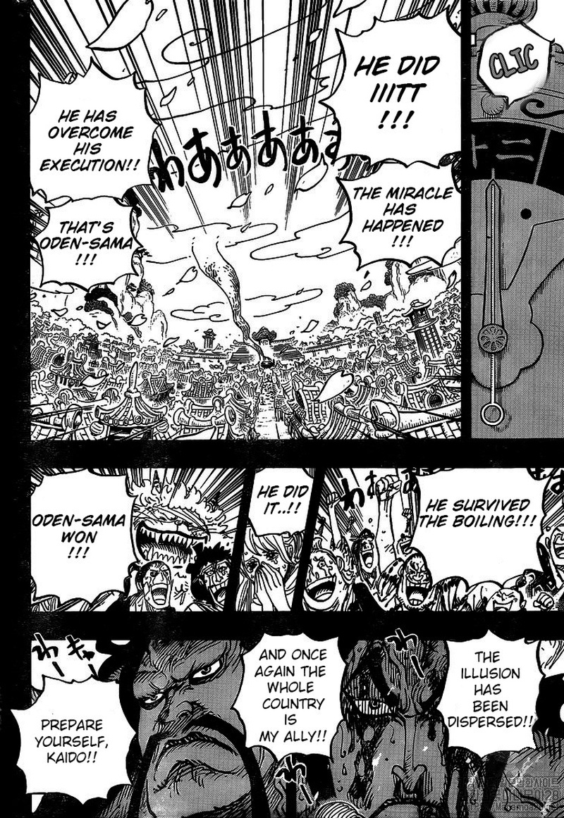 One Piece Chapter 972 - Page 9 in English