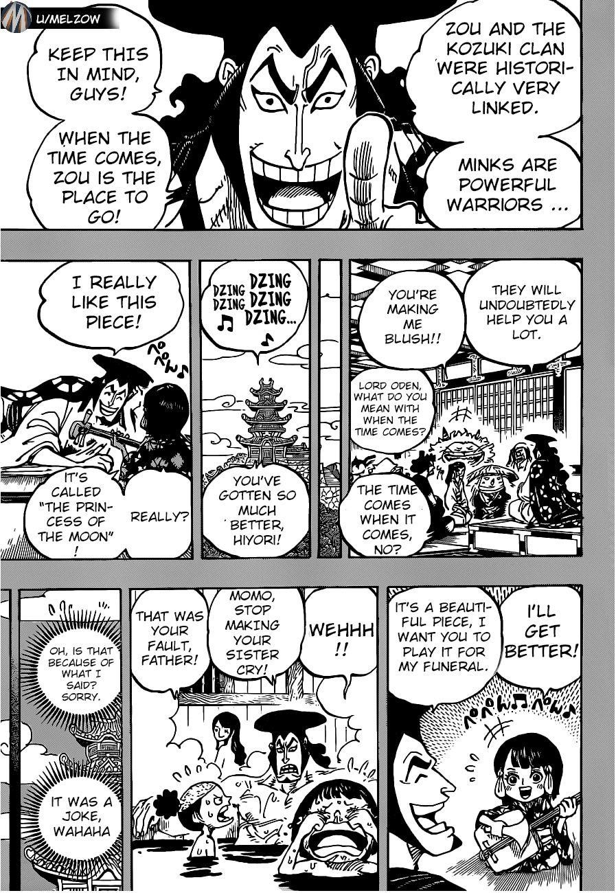 One Piece Chapter 973 - Page 3 in English