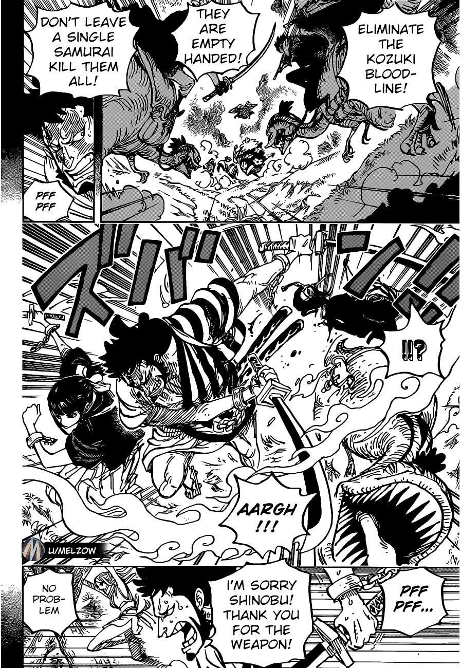 One Piece Chapter 973 - Page 4 in English