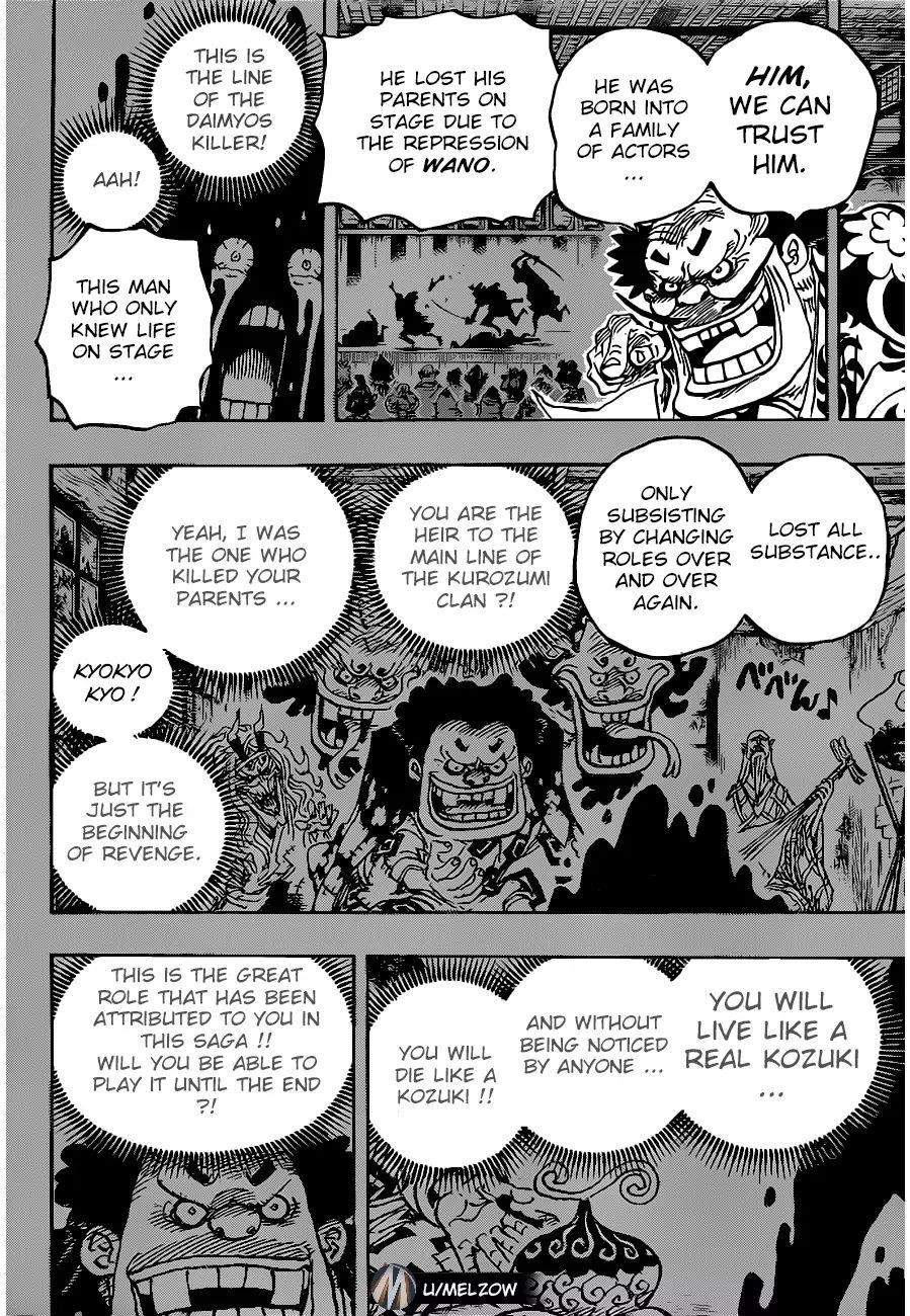 One Piece Chapter 974 - Page 4 in English
