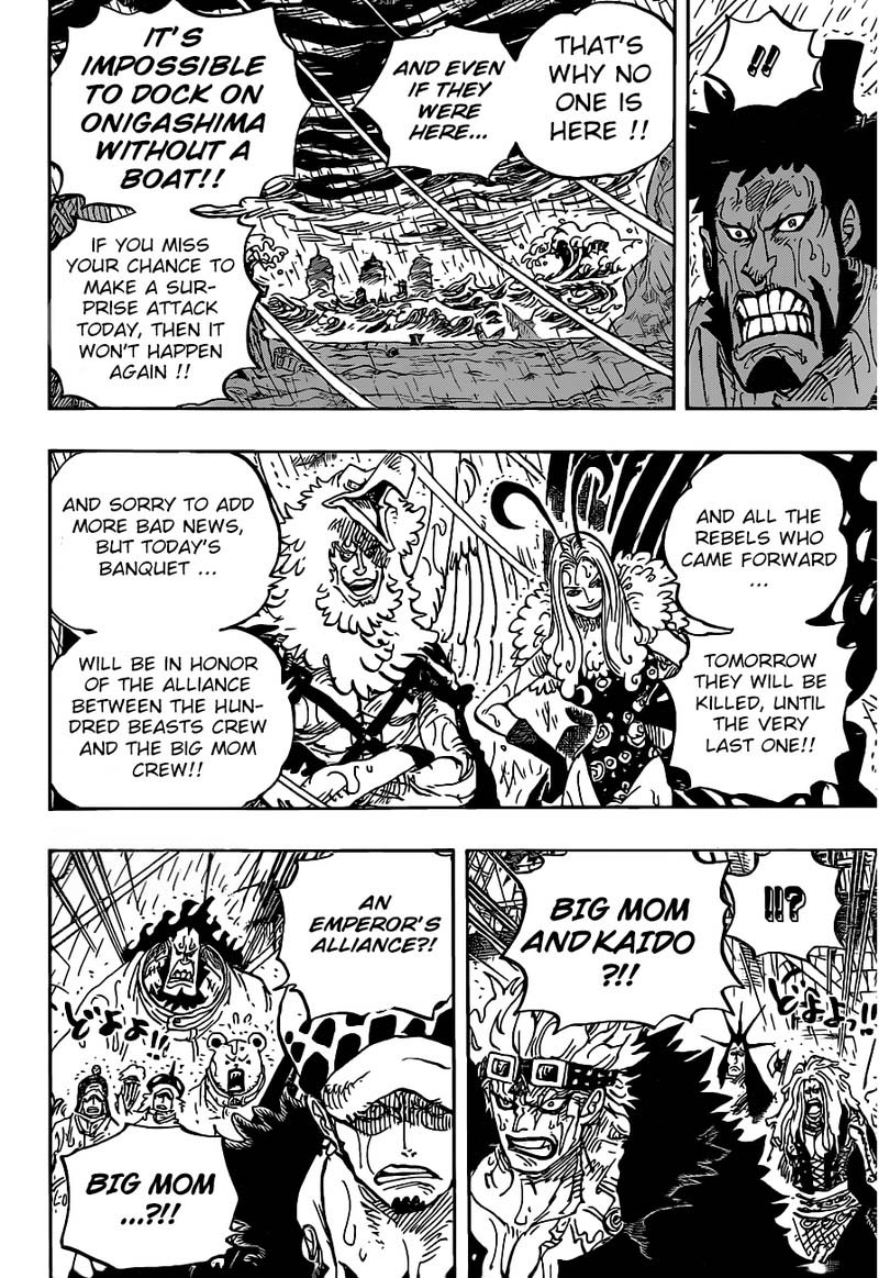 One Piece Chapter 975 - Page 6 in English