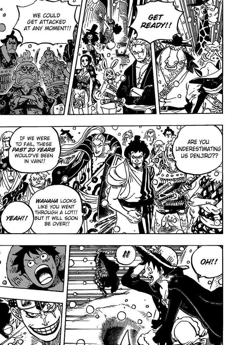One Piece Chapter 978 - Page 4 in English