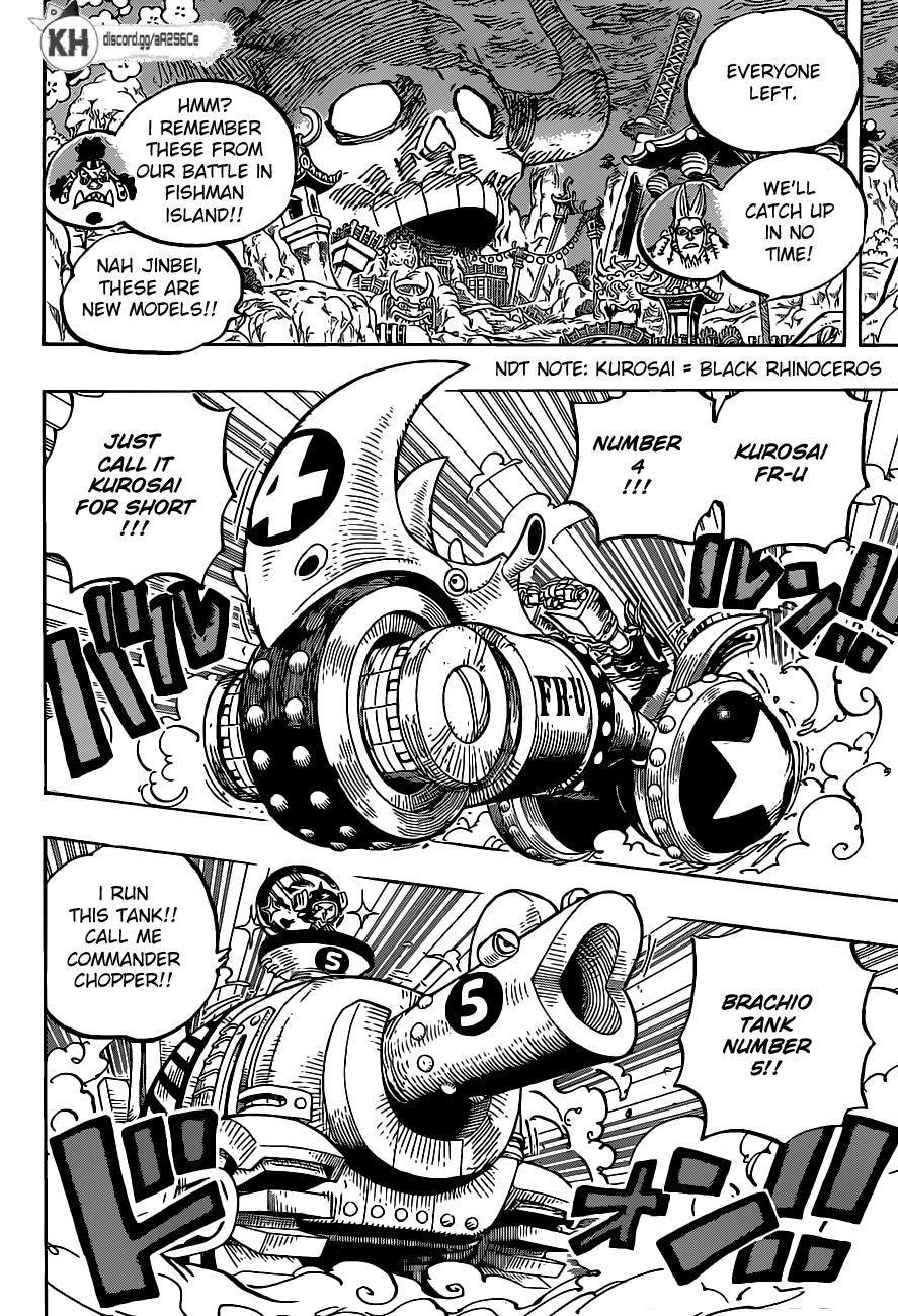 One Piece Chapter 979 - Page 6 in English