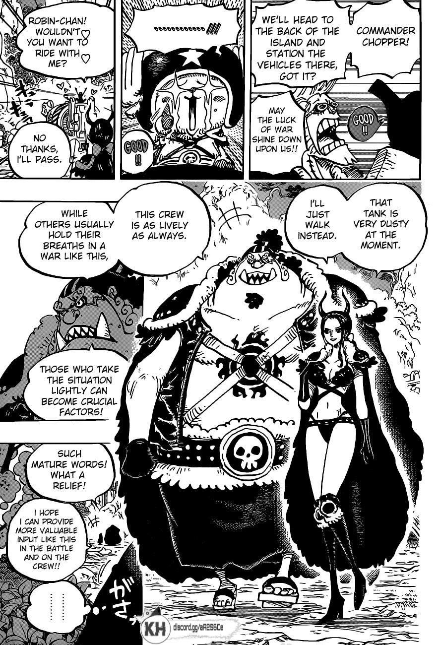 One Piece Chapter 979 - Page 9 in English