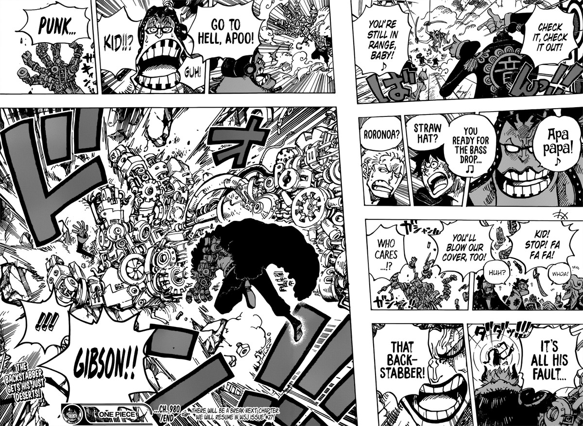 One Piece Chapter 980 - Page 16 in English