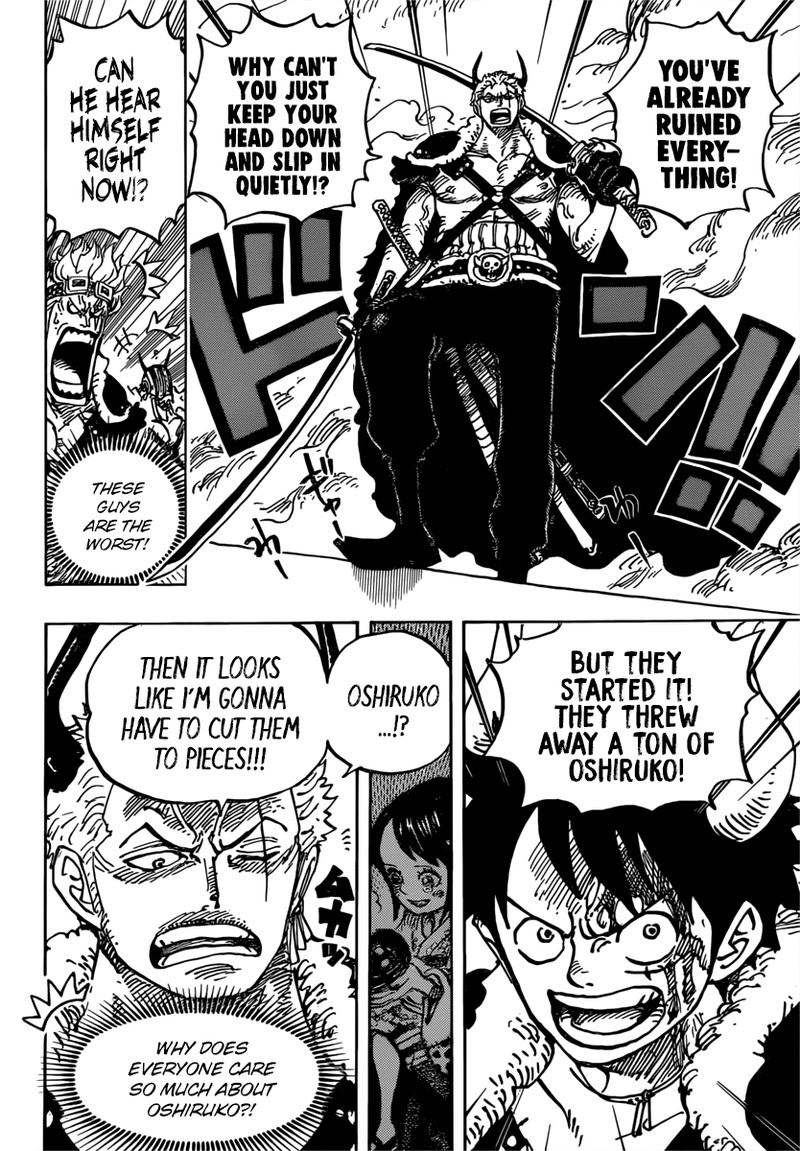 One Piece Chapter 980 - Page 6 in English