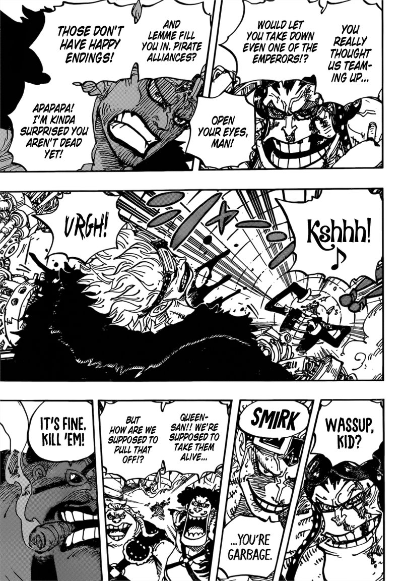 One Piece Chapter 981 - Page 5 in English