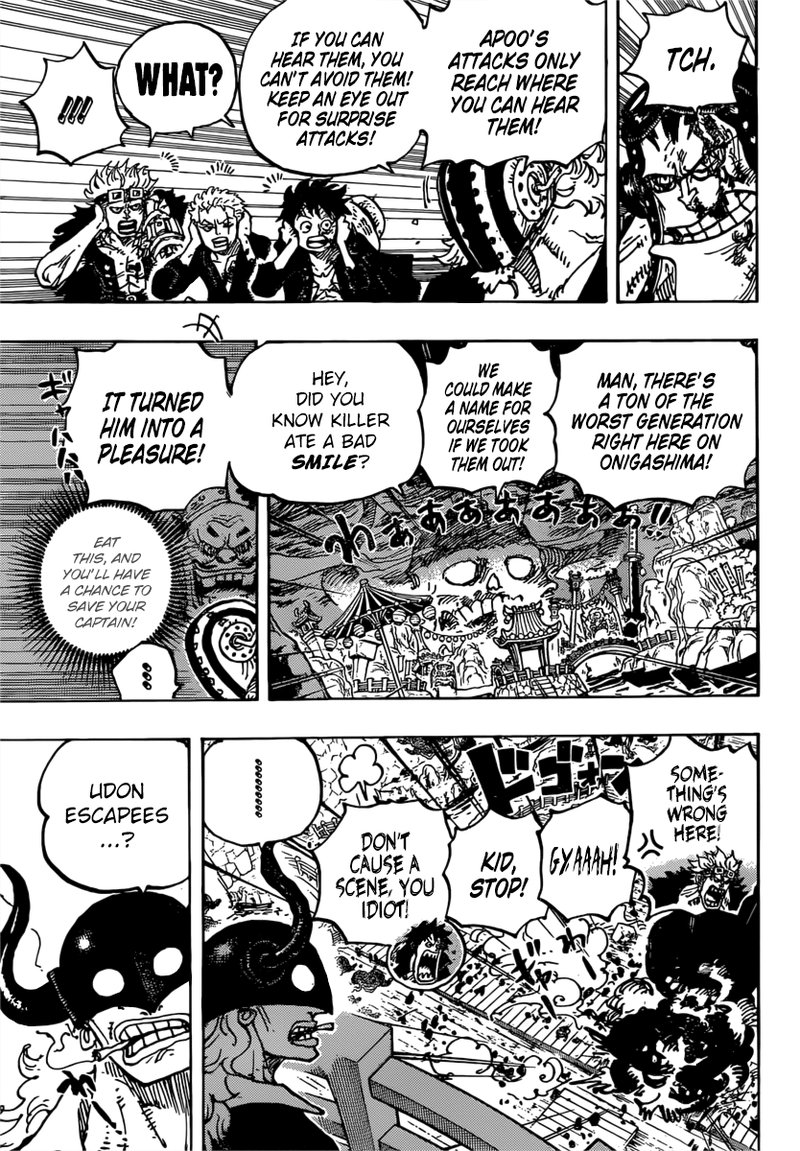 One Piece Chapter 981 - Page 9 in English
