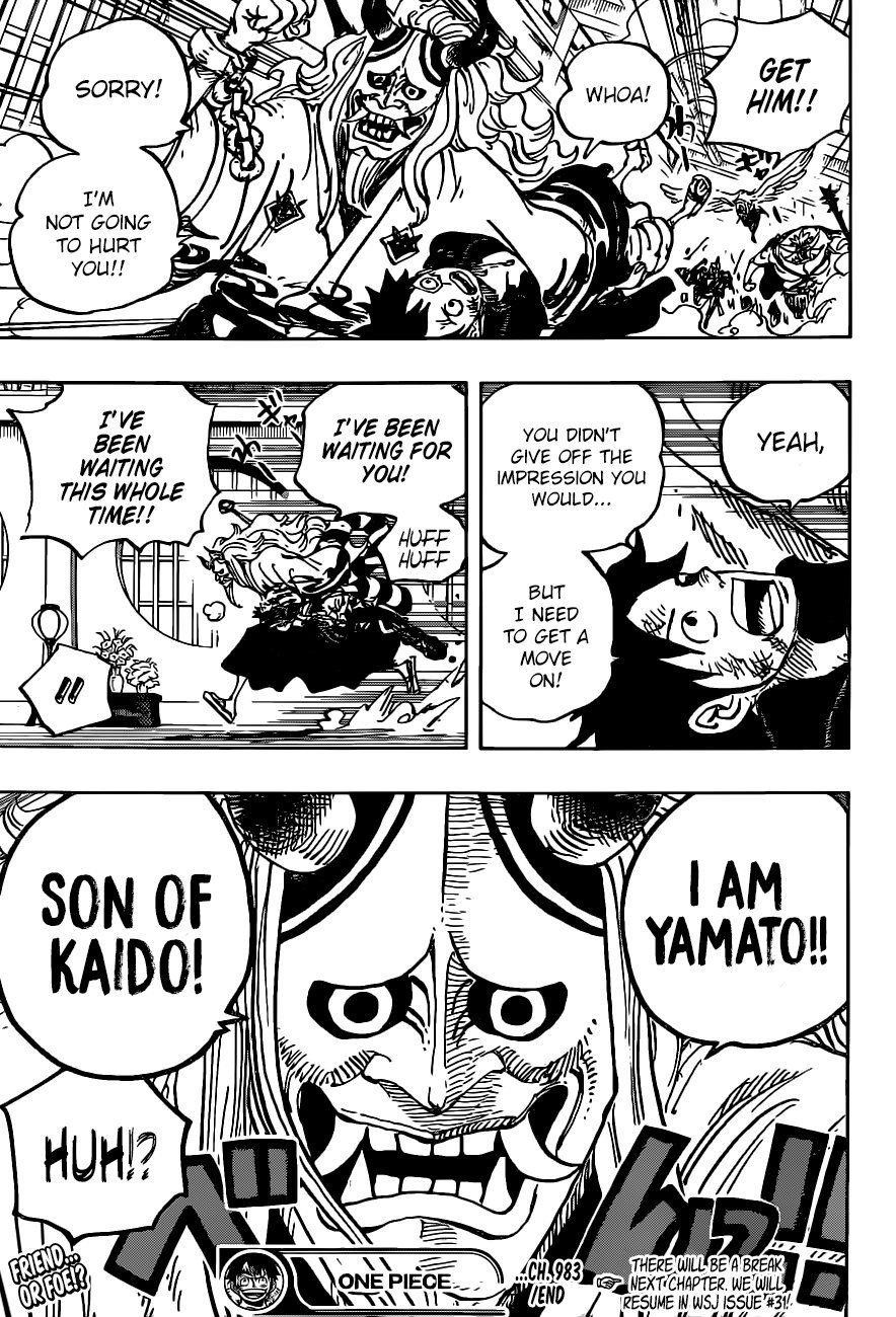 One Piece Chapter 983 - Page 18 in English