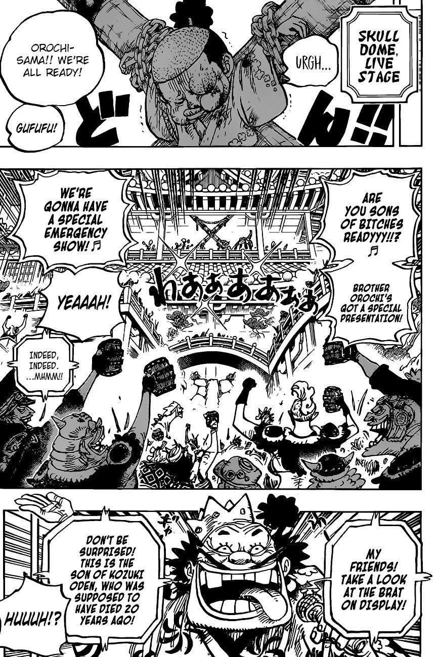 One Piece Chapter 983 - Page 5 in English