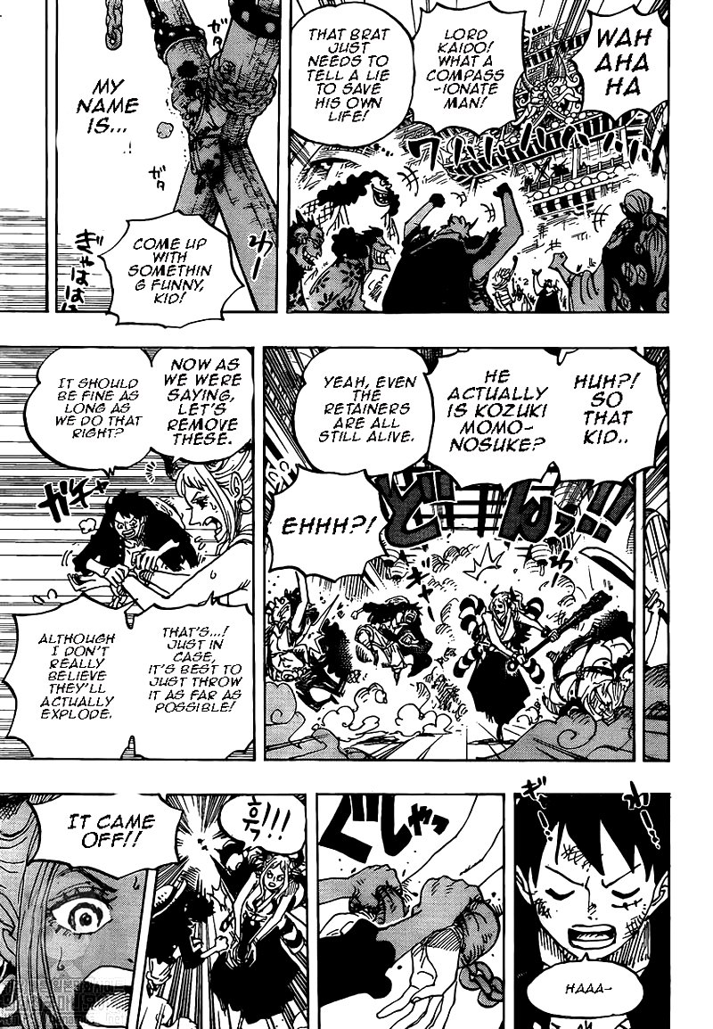 One Piece Chapter 986 - Page 8 in English
