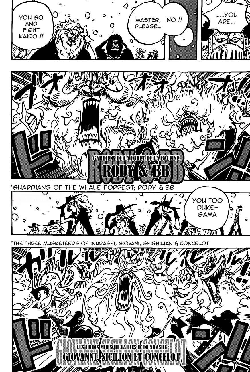 One Piece Chapter 988 - Page 3 in English