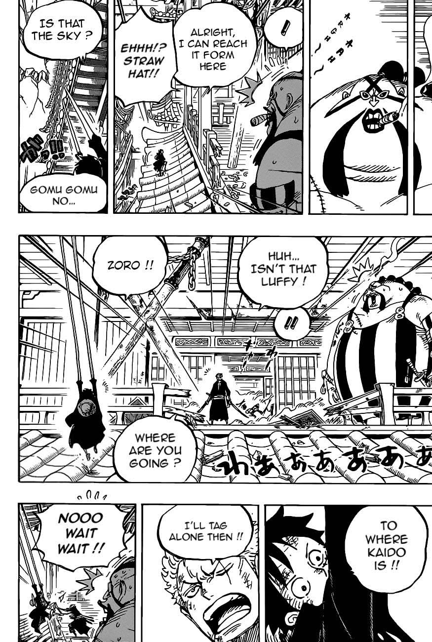 One Piece Chapter 989 - Page 10 in English
