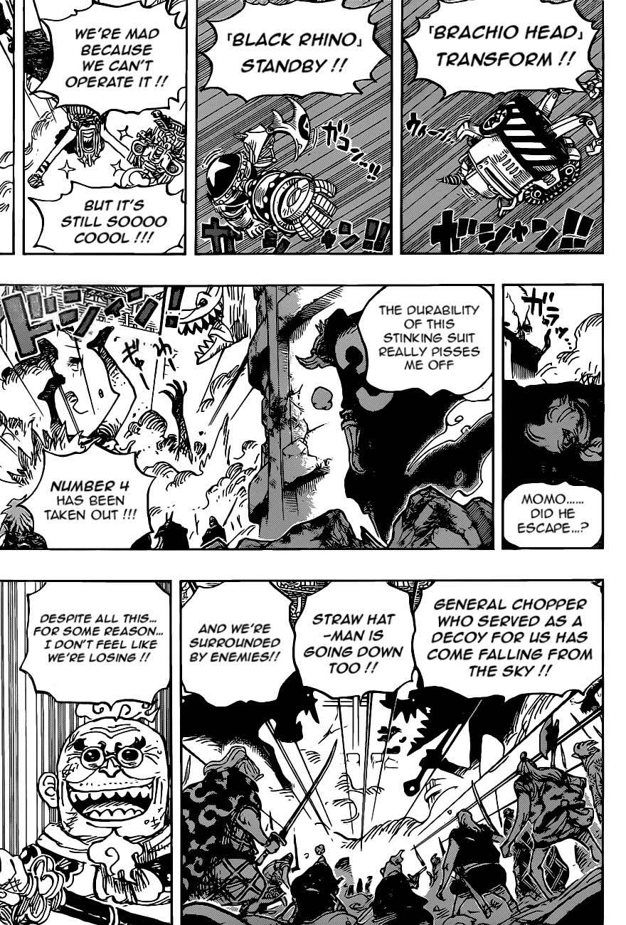 One Piece Chapter 989 - Page 13 in English
