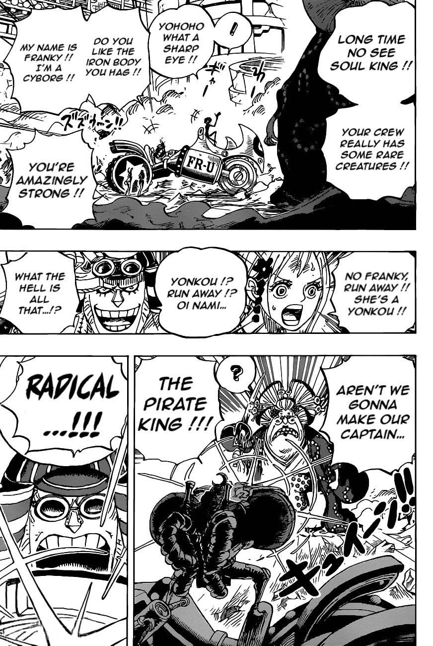 One Piece Chapter 989 - Page 4 in English
