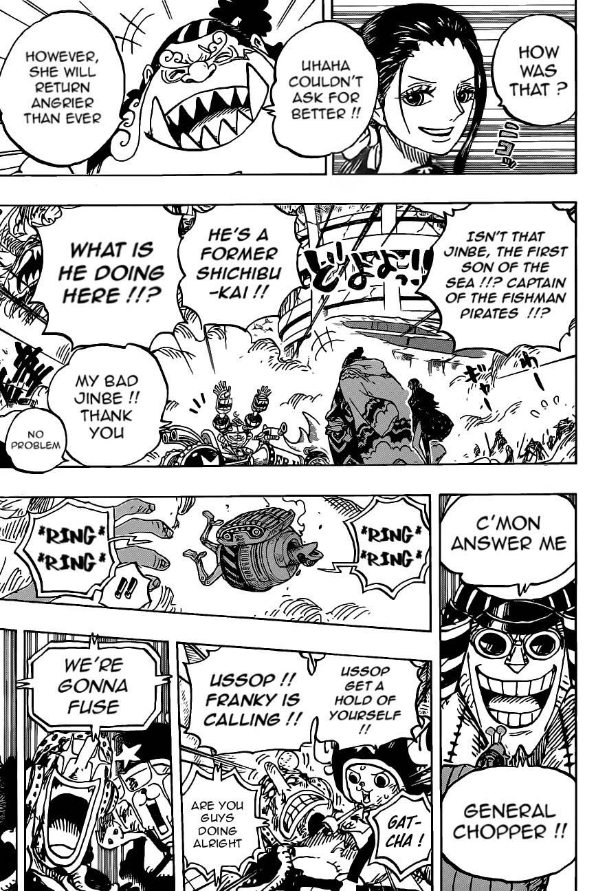 One Piece Chapter 989 - Page 9 in English