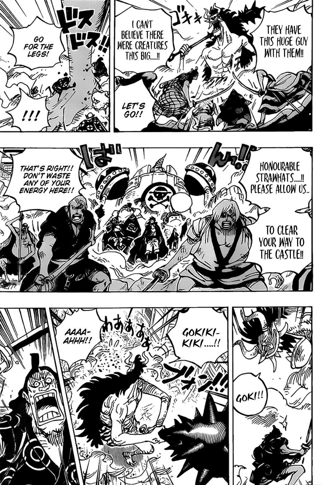 One Piece Chapter 990 - Page 11 in English