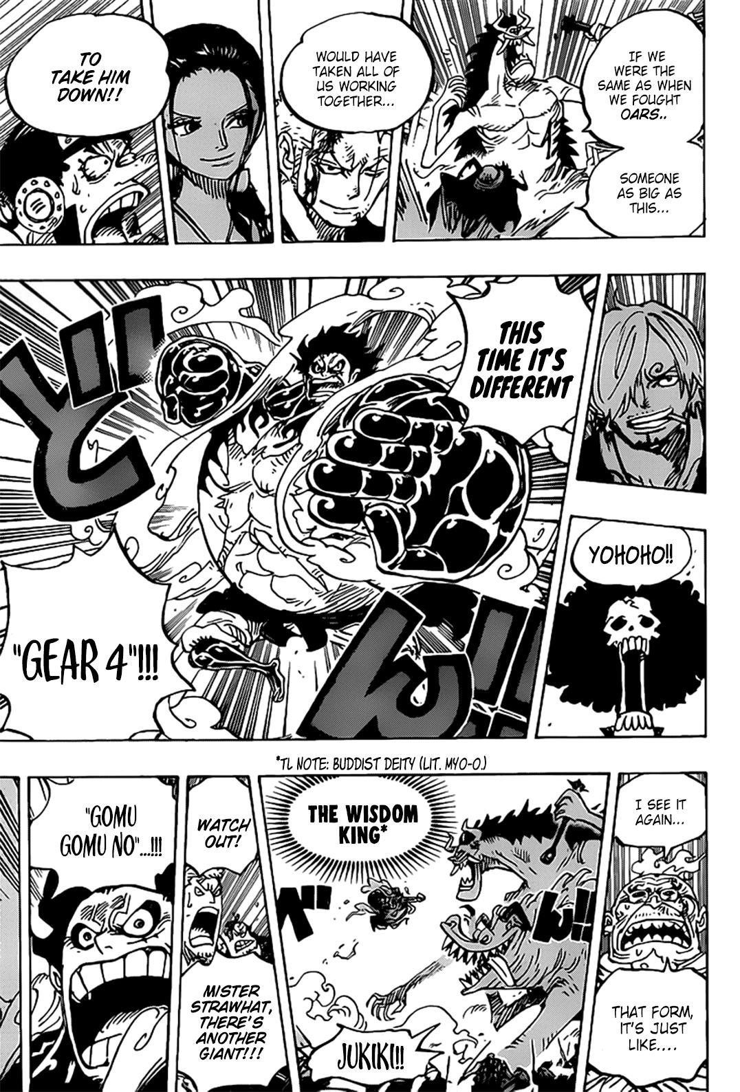 One Piece Chapter 990 - Page 13 in English