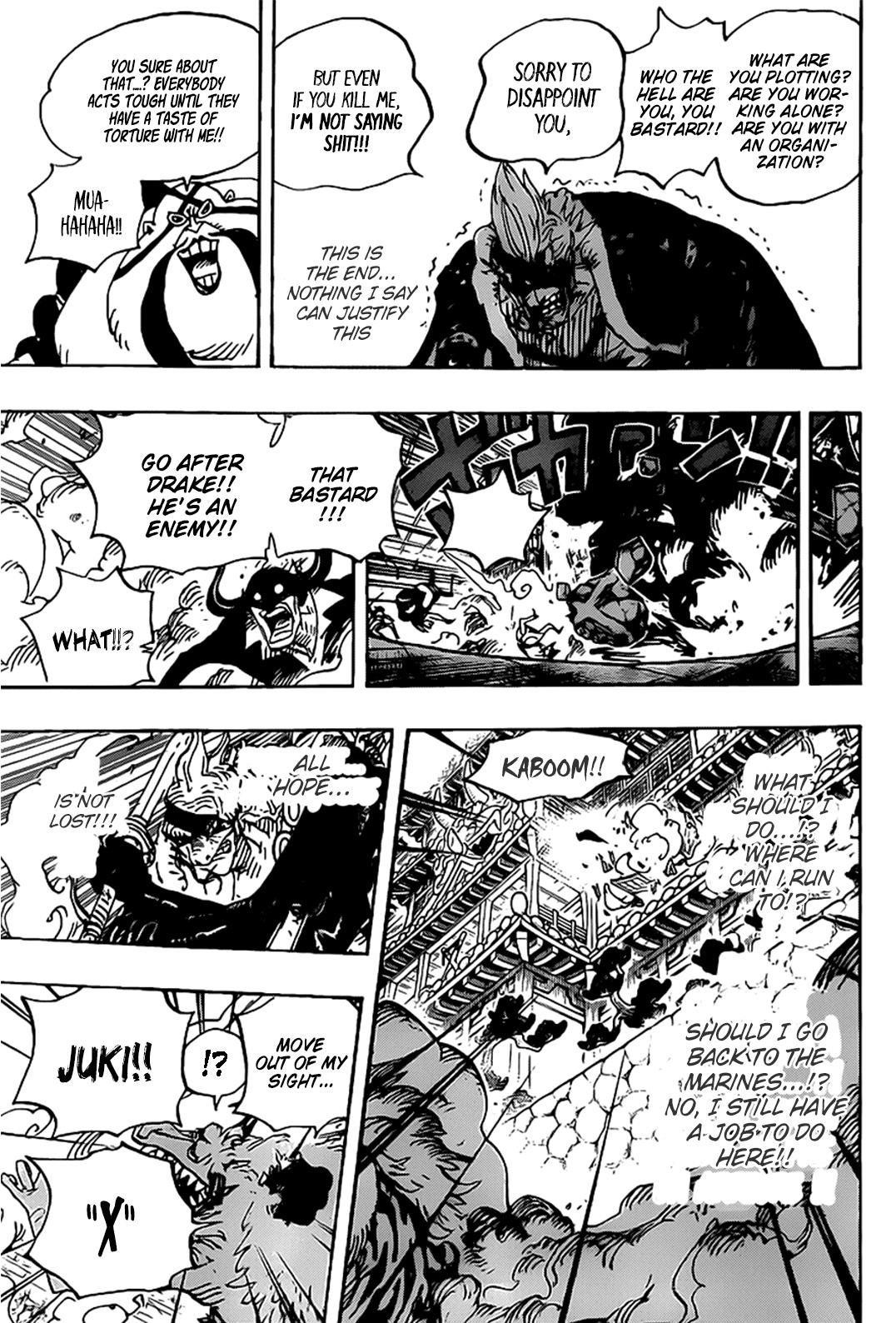 One Piece Chapter 990 - Page 15 in English