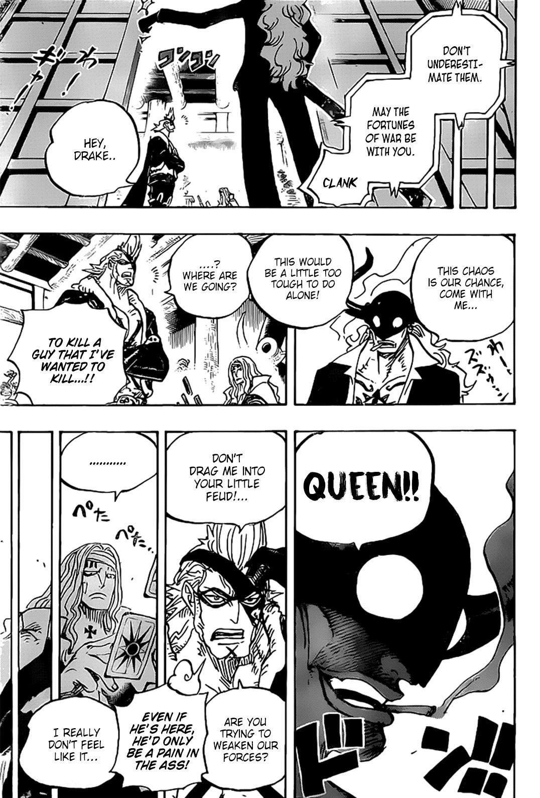 One Piece Chapter 990 - Page 9 in English