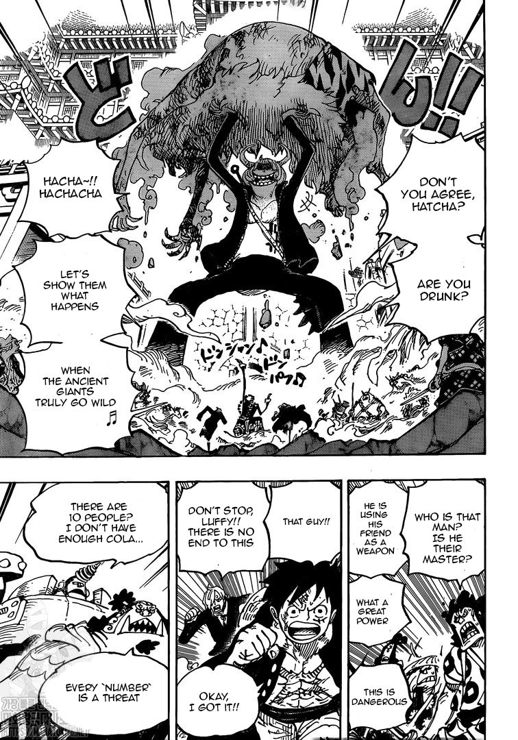 One Piece Chapter 991 - Page 9 in English
