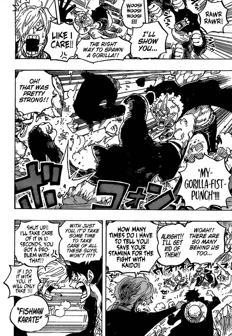 One Piece Chapter 993 - Page 8 in English