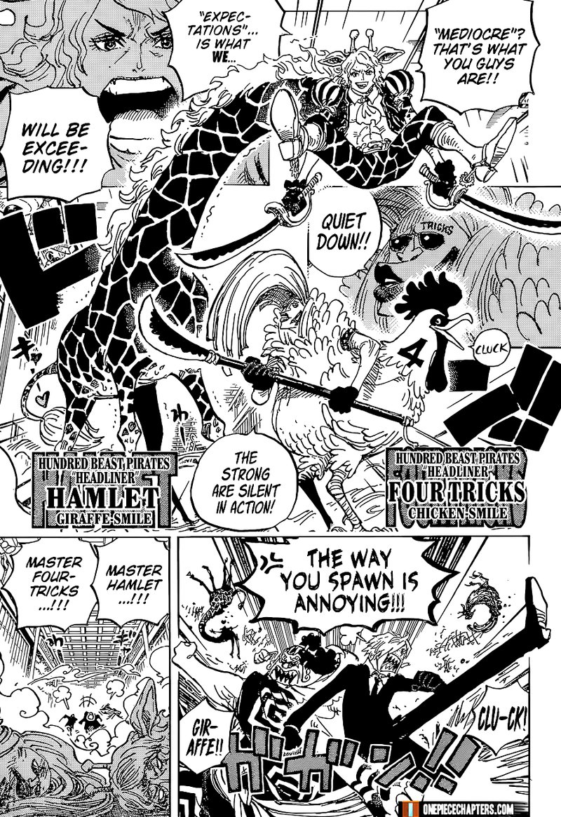 One Piece Chapter 994 - Page 6 in English