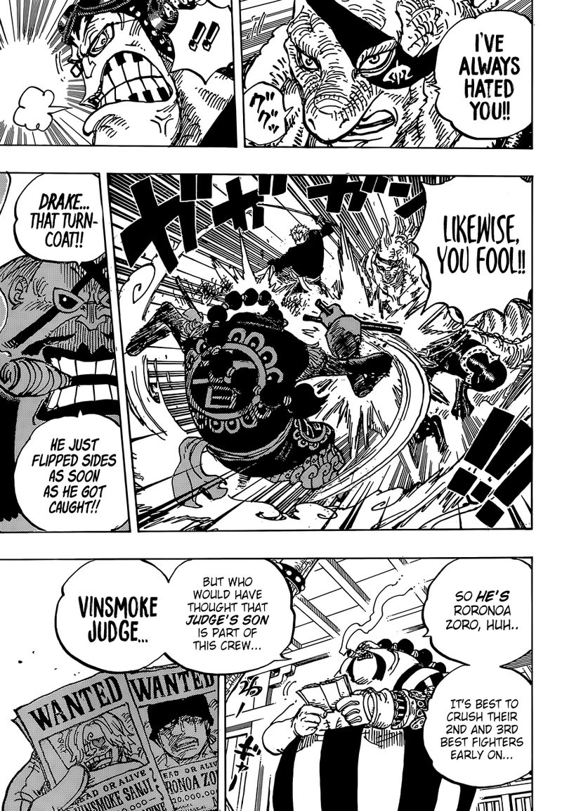 One Piece Chapter 995 - Page 10 in English