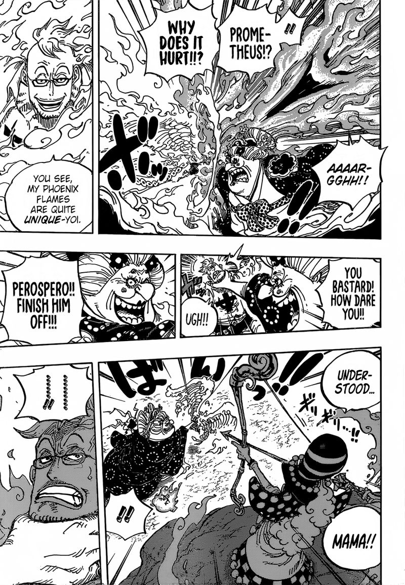 One Piece Chapter 995 - Page 3 in English