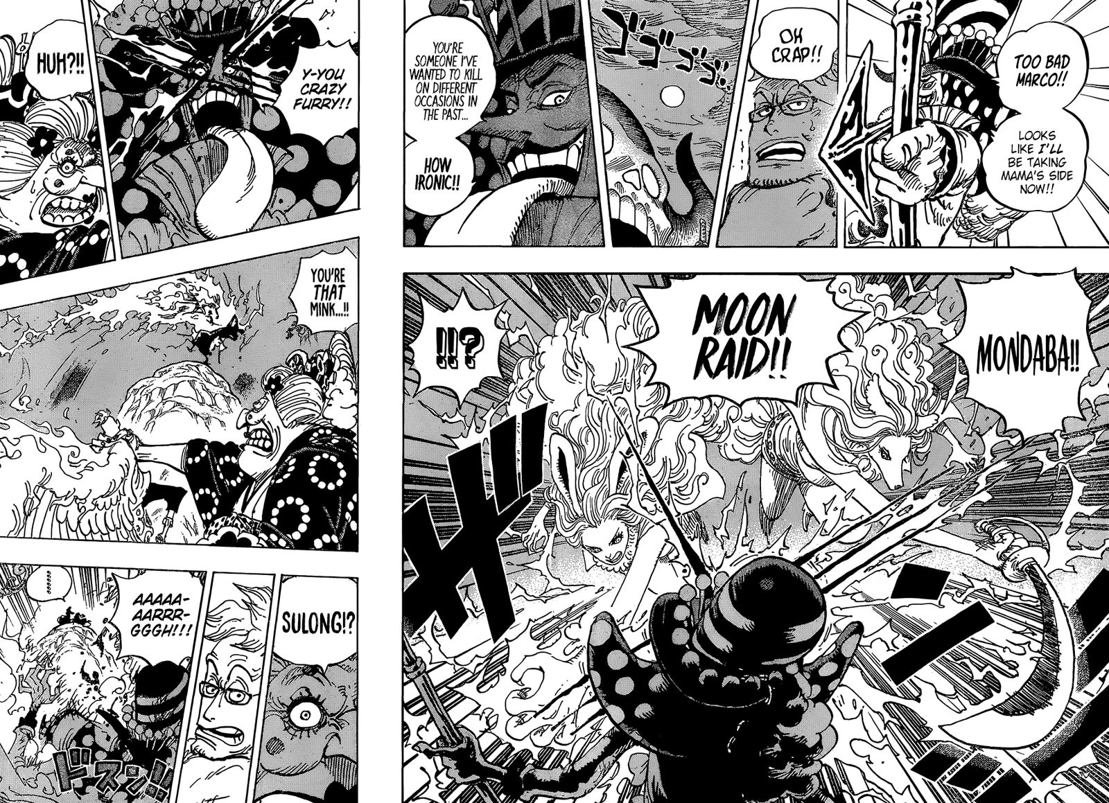 One Piece Chapter 995 - Page 4 in English