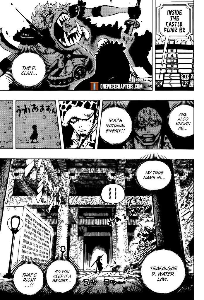 One Piece Chapter 996 - Page 11 in English
