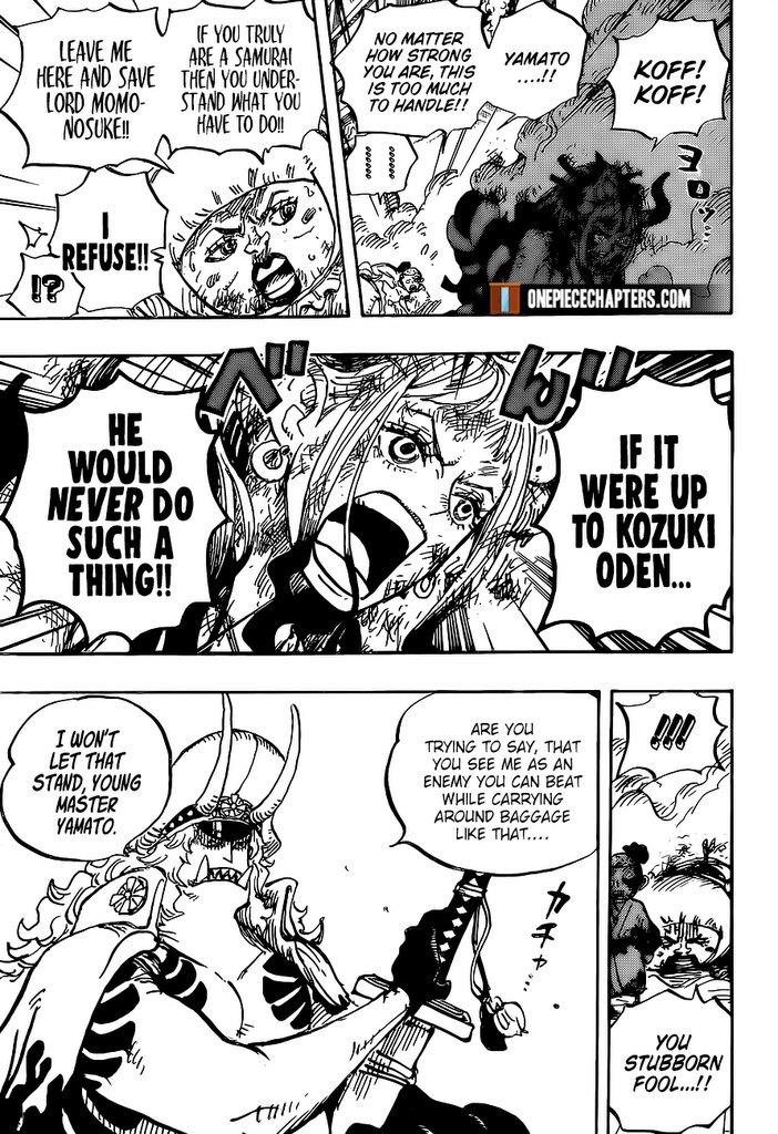 One Piece Chapter 996 - Page 5 in English