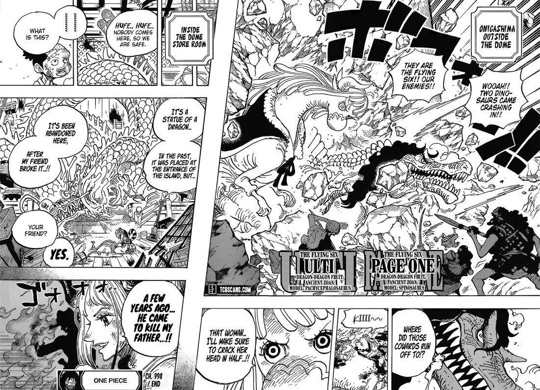 One Piece Chapter 998 - Page 11 in English