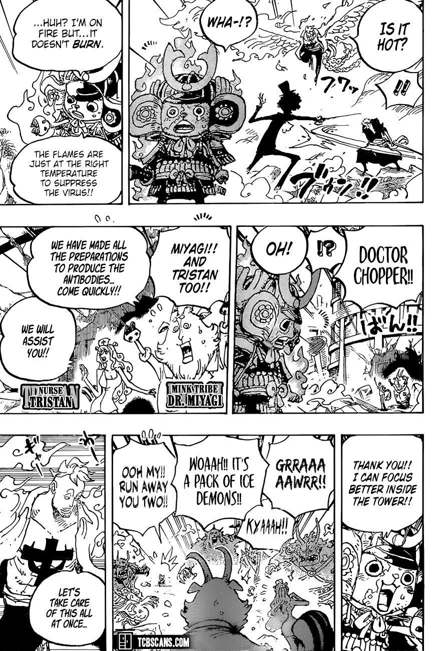 One Piece Chapter 998 - Page 3 in English