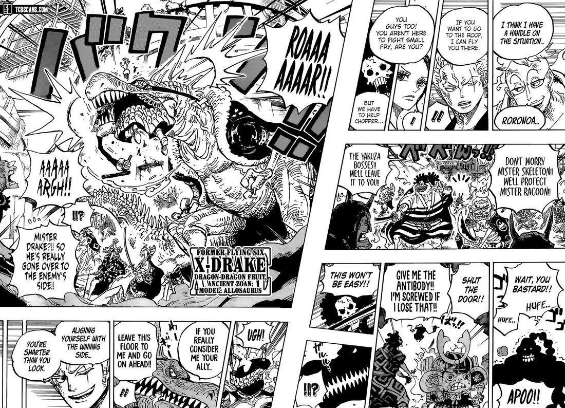 One Piece Chapter 998 - Page 5 in English