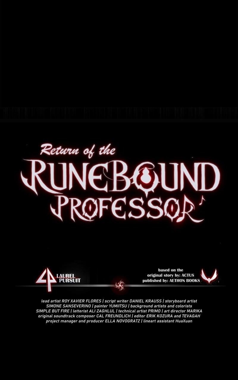 Return of the Runebound Professor Chapter 38 - Page 122 in English