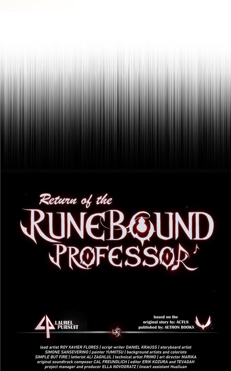 Return of the Runebound Professor Chapter 46 - Page 122 in English