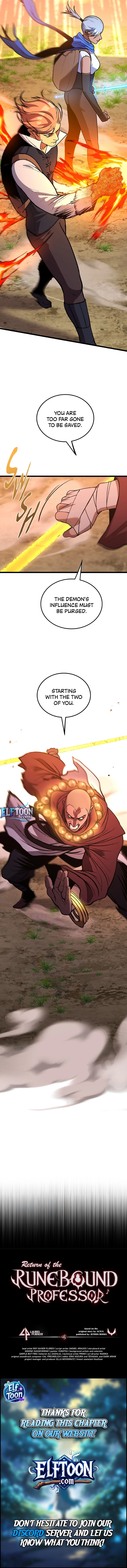 Return of the Runebound Professor Chapter 65 - Page 15 in English