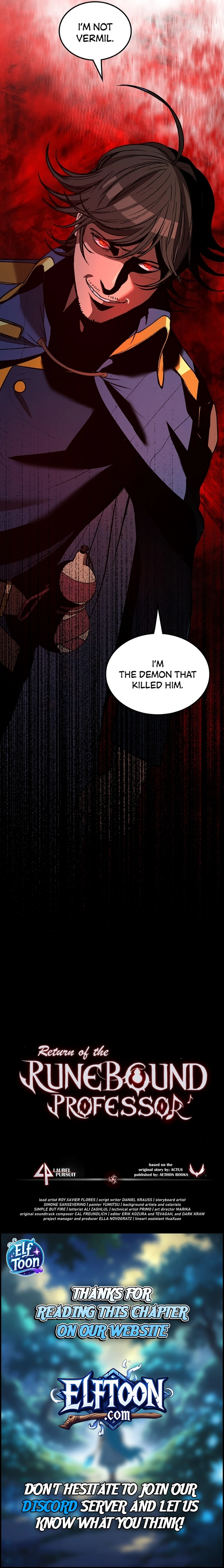 Return of the Runebound Professor Chapter 72 - Page 17 in English
