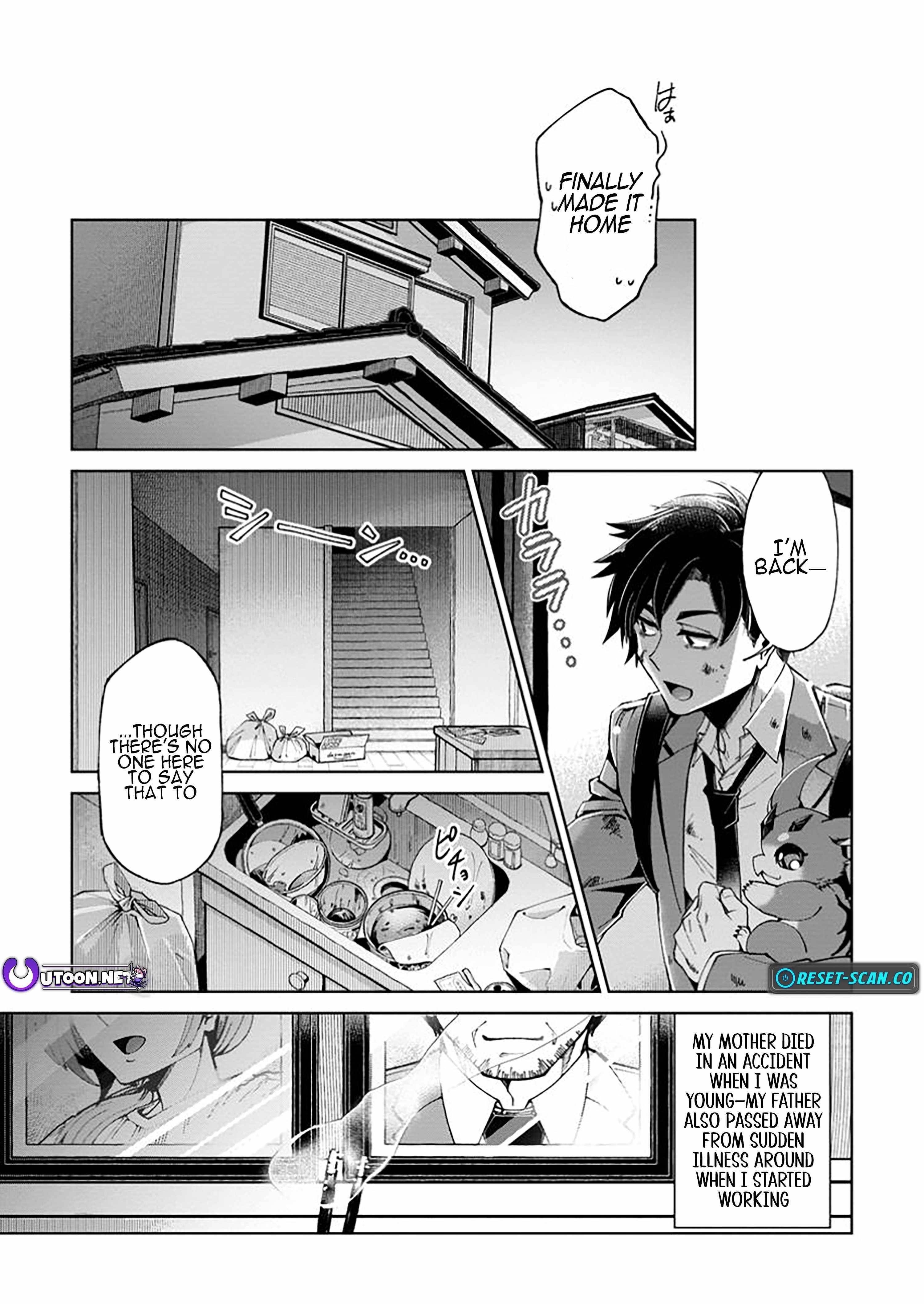 I’m an Overworked Corporate Slave, but After Being Embraced by a Dragon, I Started Streaming My Pet Life With a Tiny Dragon and Monsters on a Farm Chapter 1 - Page 17 in English