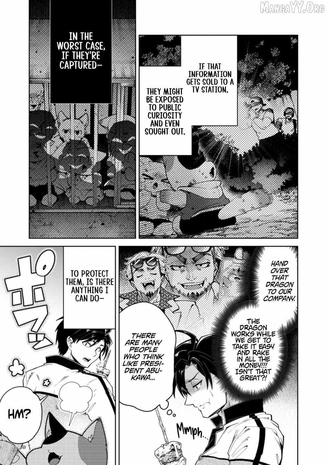 I’m an Overworked Corporate Slave, but After Being Embraced by a Dragon, I Started Streaming My Pet Life With a Tiny Dragon and Monsters on a Farm Chapter 10.1 - Page 9 in English