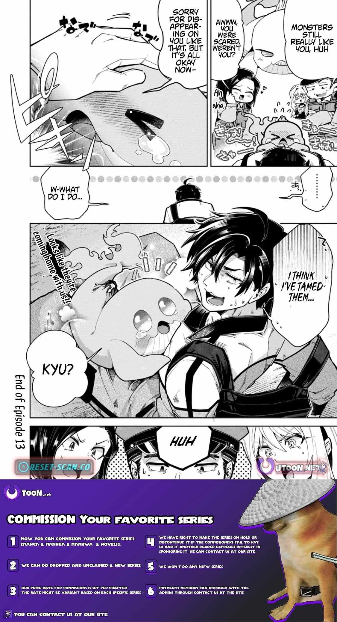I’m an Overworked Corporate Slave, but After Being Embraced by a Dragon, I Started Streaming My Pet Life With a Tiny Dragon and Monsters on a Farm Chapter 13.3 - Page 10 in English