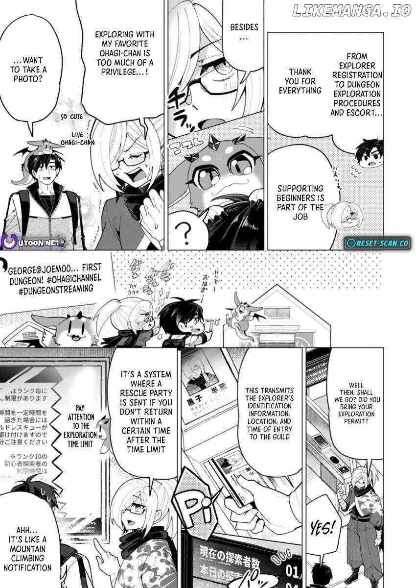 I’m an Overworked Corporate Slave, but After Being Embraced by a Dragon, I Started Streaming My Pet Life With a Tiny Dragon and Monsters on a Farm Chapter 3.1 - Page 9 in English