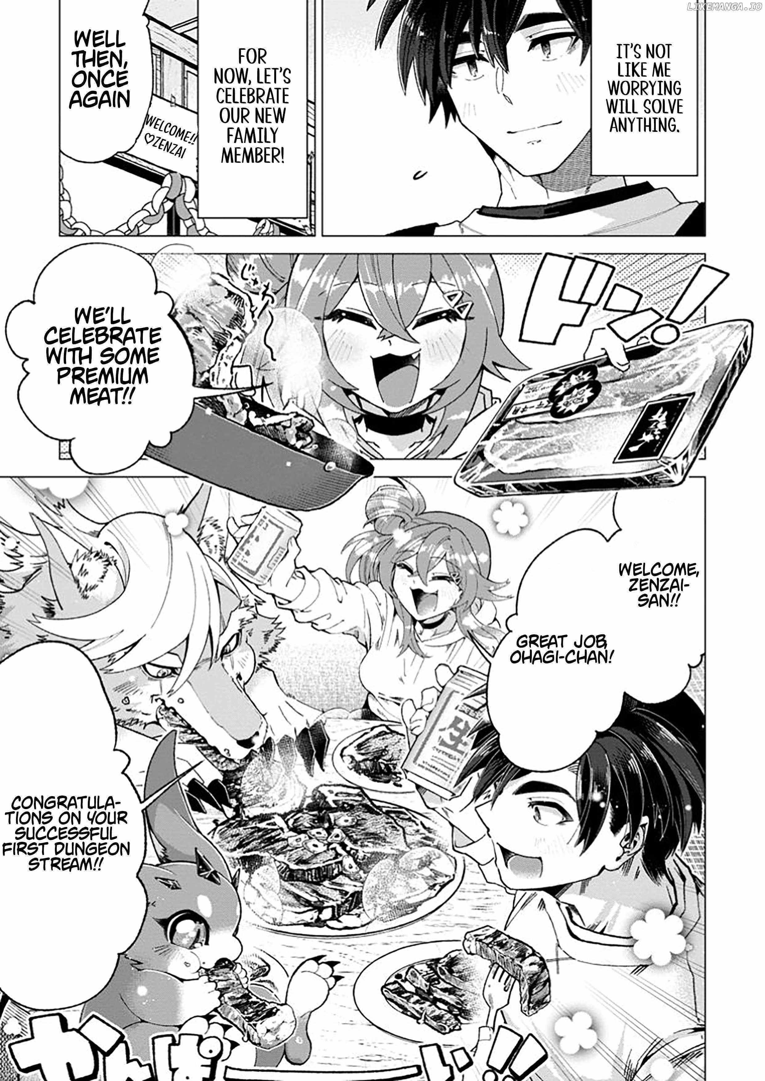I’m an Overworked Corporate Slave, but After Being Embraced by a Dragon, I Started Streaming My Pet Life With a Tiny Dragon and Monsters on a Farm Chapter 4.3 - Page 8 in English