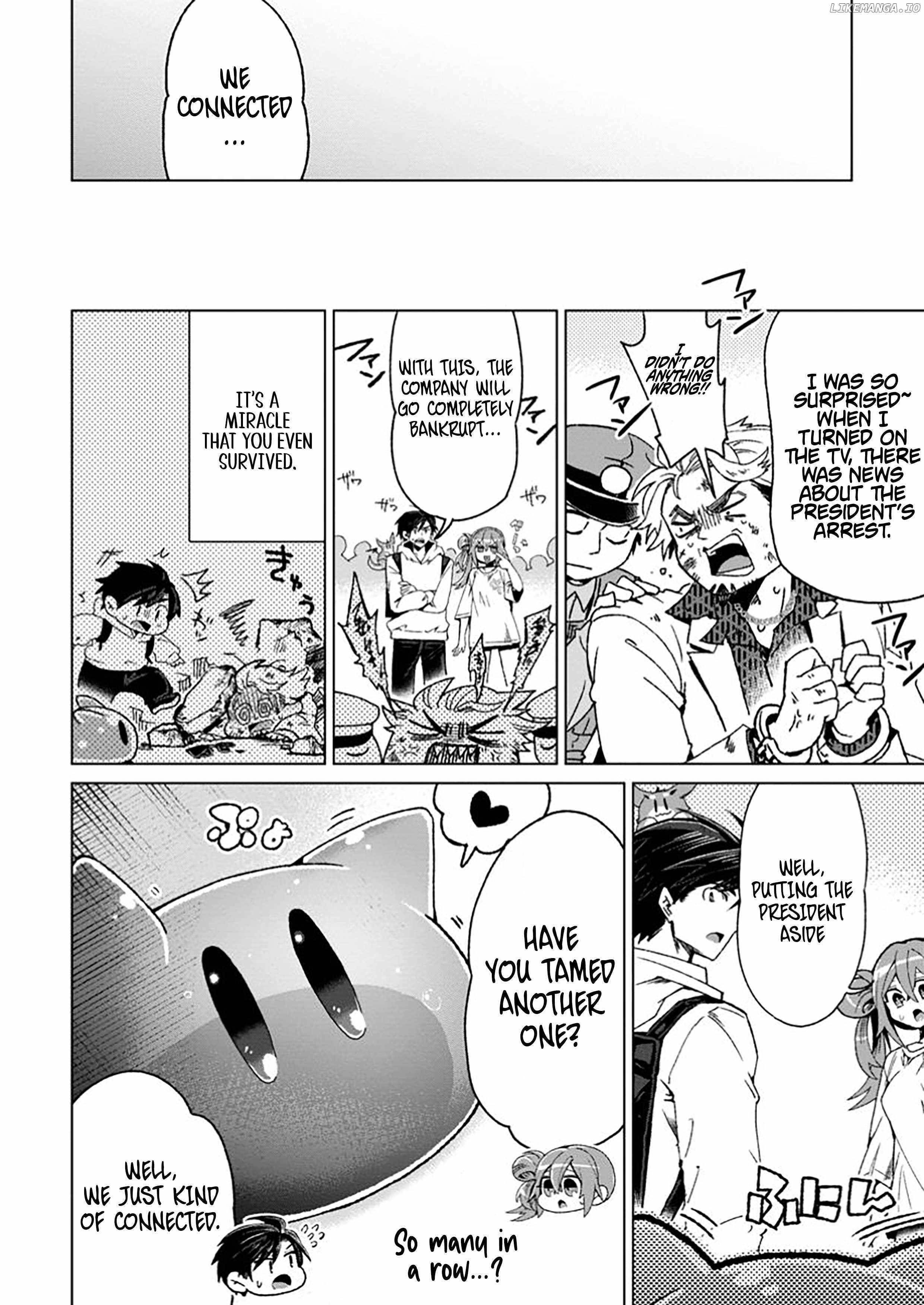 I’m an Overworked Corporate Slave, but After Being Embraced by a Dragon, I Started Streaming My Pet Life With a Tiny Dragon and Monsters on a Farm Chapter 5.3 - Page 8 in English