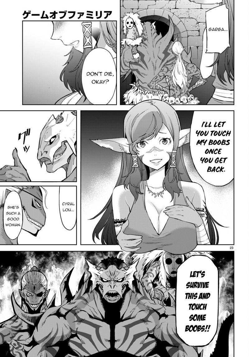 Game Obu Familia - Family Senki Chapter 56 - Page 25 in English