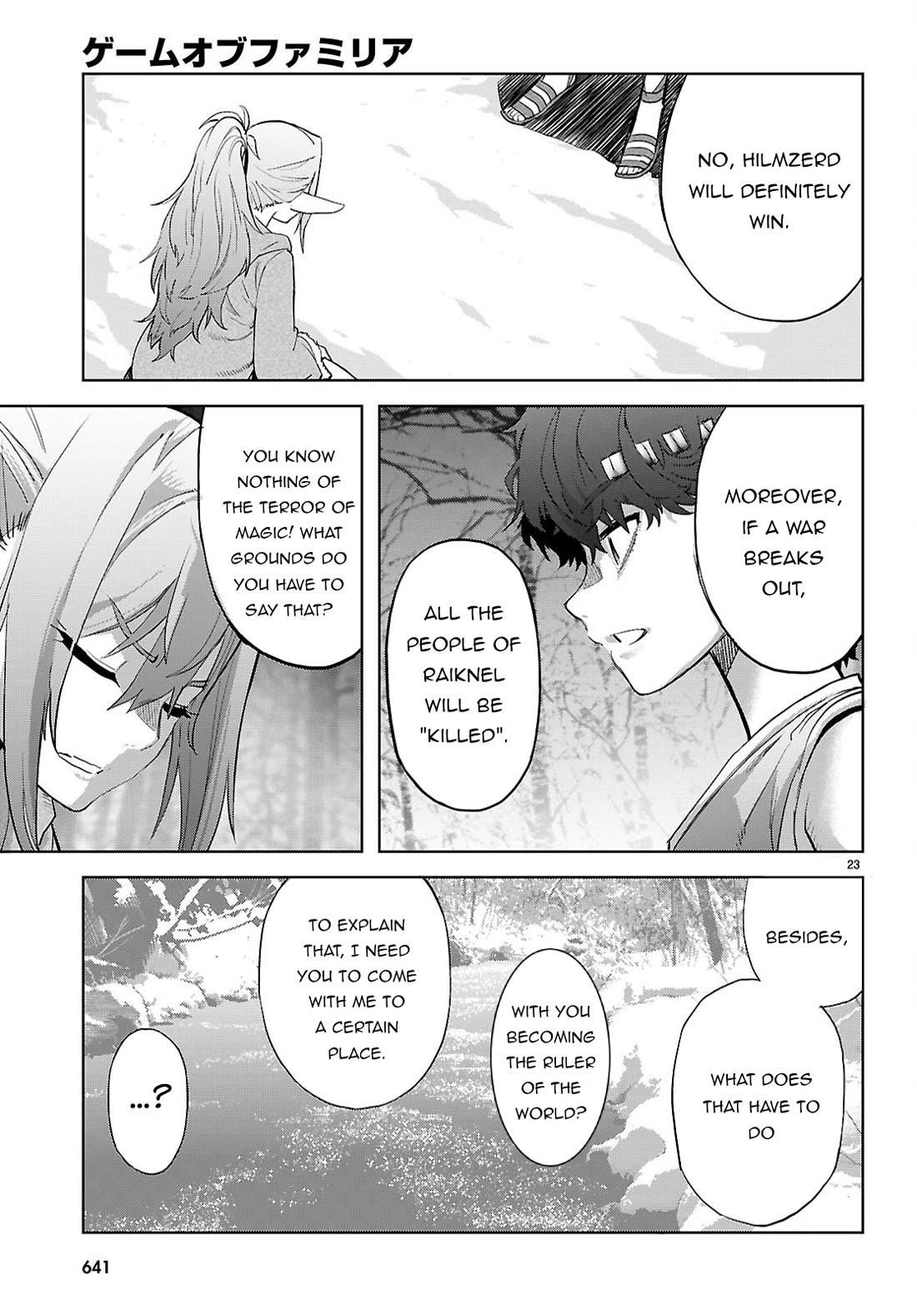 Game Obu Familia - Family Senki Chapter 67 - Page 24 in English